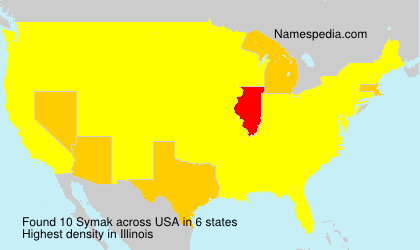 Surname Symak in USA Surname Symak in USA