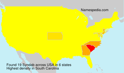 Surname Syndab in USA Surname Syndab in USA