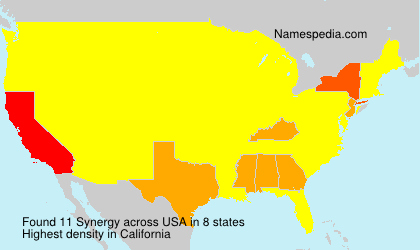 Surname Synergy in USA Surname Synergy in USA