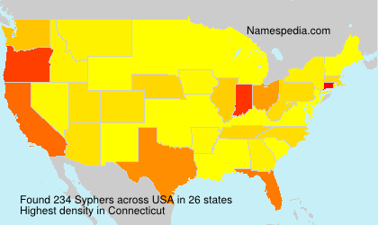 Surname Syphers in USA Surname Syphers in USA