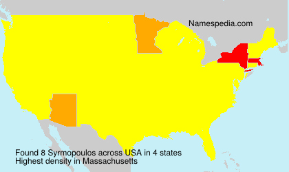 Surname Syrmopoulos in USA Surname Syrmopoulos in USA