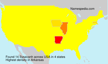 Surname Sysavanh in USA Surname Sysavanh in USA