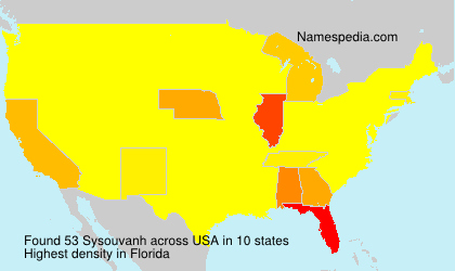 Surname Sysouvanh in USA Surname Sysouvanh in USA