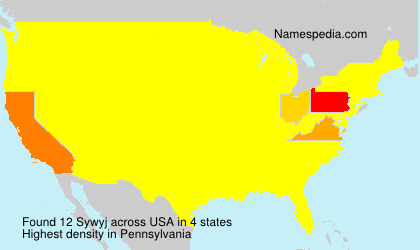 Surname Sywyj in USA Surname Sywyj in USA