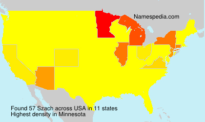 Surname Szach in USA Surname Szach in USA