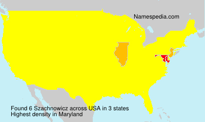 Surname Szachnowicz in USA Surname Szachnowicz in USA