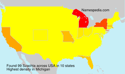 Surname Szachta in USA Surname Szachta in USA