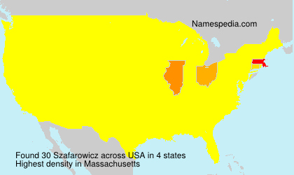 Surname Szafarowicz in USA Surname Szafarowicz in USA