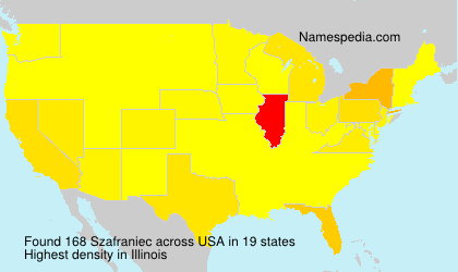 Surname Szafraniec in USA Surname Szafraniec in USA