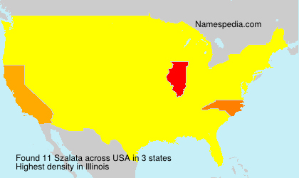 Surname Szalata in USA Surname Szalata in USA