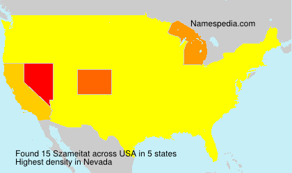 Surname Szameitat in USA Surname Szameitat in USA