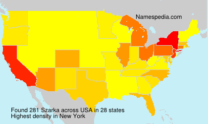 Surname Szarka in USA Surname Szarka in USA