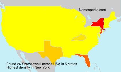 Surname Szarszewski in USA Surname Szarszewski in USA