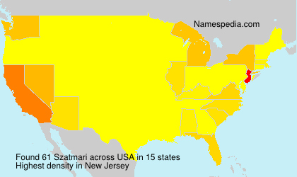 Surname Szatmari in USA Surname Szatmari in USA