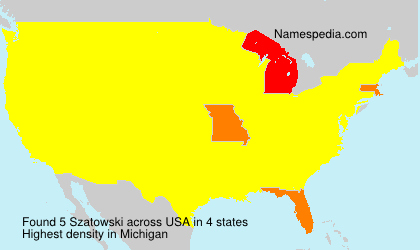 Surname Szatowski in USA Surname Szatowski in USA