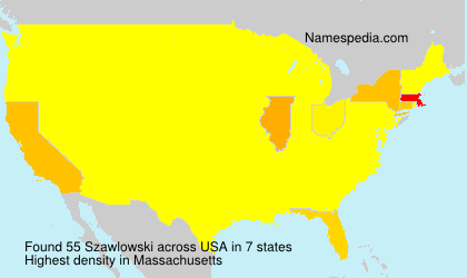 Surname Szawlowski in USA Surname Szawlowski in USA