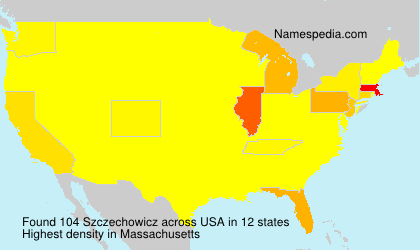 Surname Szczechowicz in USA Surname Szczechowicz in USA