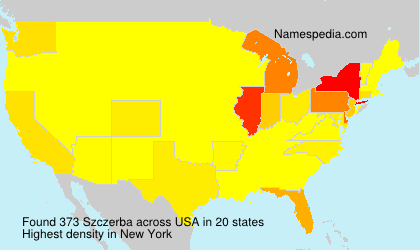 Surname Szczerba in USA Surname Szczerba in USA