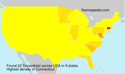 Surname Szczerbicki in USA Surname Szczerbicki in USA