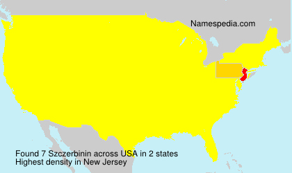 Surname Szczerbinin in USA Surname Szczerbinin in USA