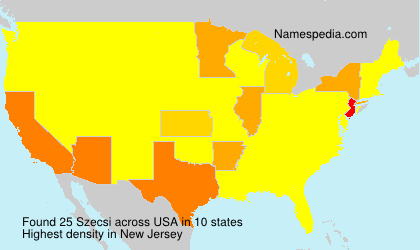 Surname Szecsi in USA Surname Szecsi in USA