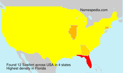 Surname Szeifert in USA Surname Szeifert in USA