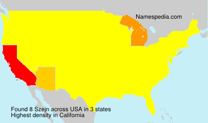 Surname Szejn in USA Surname Szejn in USA