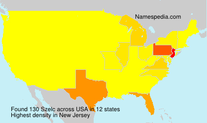Surname Szelc in USA Surname Szelc in USA