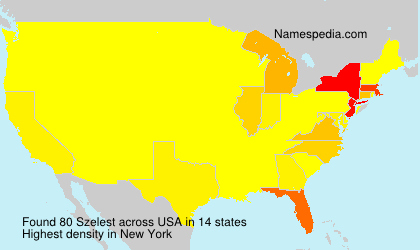 Surname Szelest in USA Surname Szelest in USA