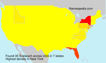 Surname Szelwach in USA Surname Szelwach in USA