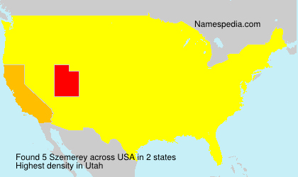 Surname Szemerey in USA Surname Szemerey in USA