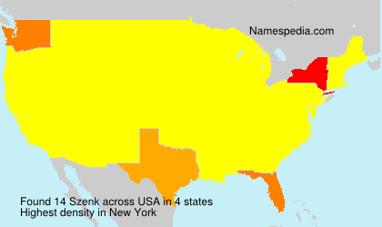 Surname Szenk in USA Surname Szenk in USA