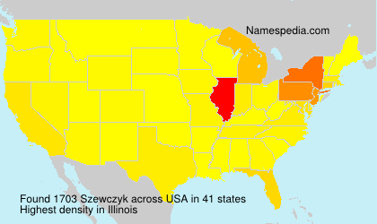 Surname Szewczyk in USA Surname Szewczyk in USA