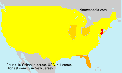 Surname Szitanko in USA Surname Szitanko in USA