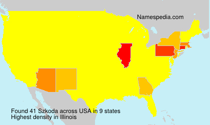 Surname Szkoda in USA Surname Szkoda in USA