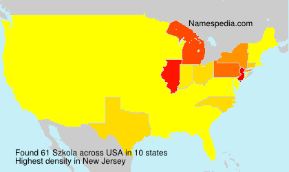 Surname Szkola in USA Surname Szkola in USA