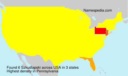 Surname Szkudlapski in USA Surname Szkudlapski in USA