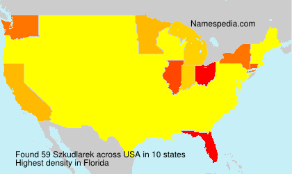 Surname Szkudlarek in USA Surname Szkudlarek in USA