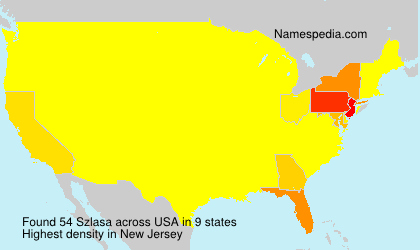 Surname Szlasa in USA Surname Szlasa in USA