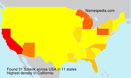 Surname Szlavik in USA Surname Szlavik in USA