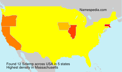 Surname Szlemp in USA Surname Szlemp in USA