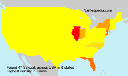 Surname Szlezak in USA