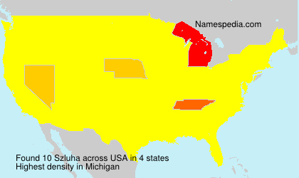 Surname Szluha in USA Surname Szluha in USA
