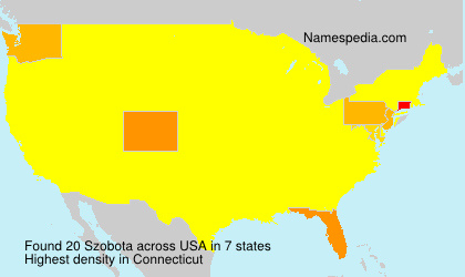 Surname Szobota in USA Surname Szobota in USA