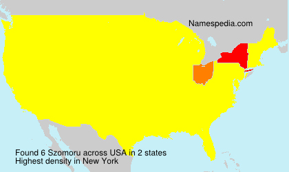 Surname Szomoru in USA Surname Szomoru in USA