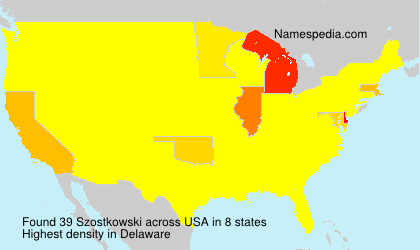 Surname Szostkowski in USA Surname Szostkowski in USA