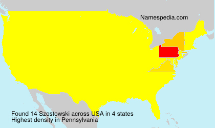 Surname Szostowski in USA Surname Szostowski in USA