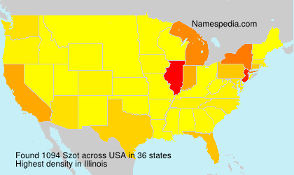 Surname Szot in USA Surname Szot in USA