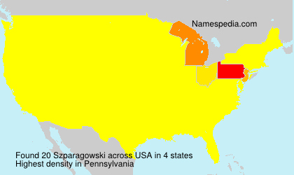 Surname Szparagowski in USA Surname Szparagowski in USA