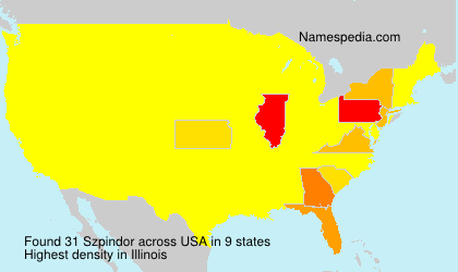 Surname Szpindor in USA Surname Szpindor in USA